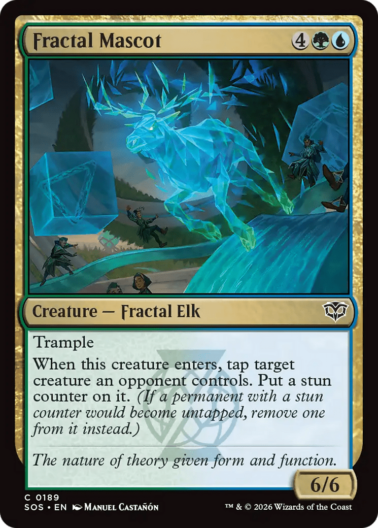 Fractal Mascot [Secrets of Strixhaven] MTG Single Magic: The Gathering  | Multizone: Comics And Games