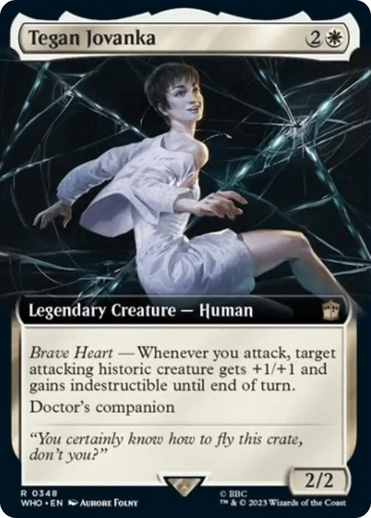 Tegan Jovanka (Extended Art) [Doctor Who] MTG Single Magic: The Gathering  | Multizone: Comics And Games