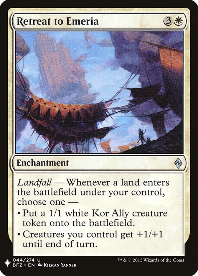 Retreat to Emeria [Mystery Booster] MTG Single Magic: The Gathering  | Multizone: Comics And Games