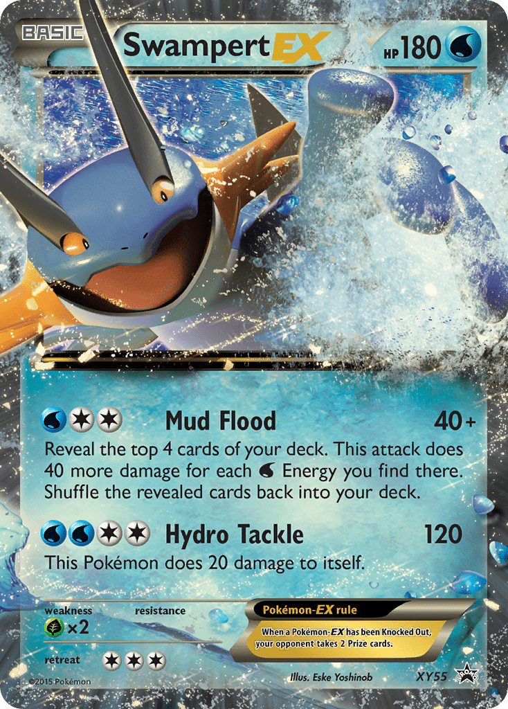 Swampert EX (XY55) [XY: Black Star Promos] Pokemon Single Pokémon  | Multizone: Comics And Games