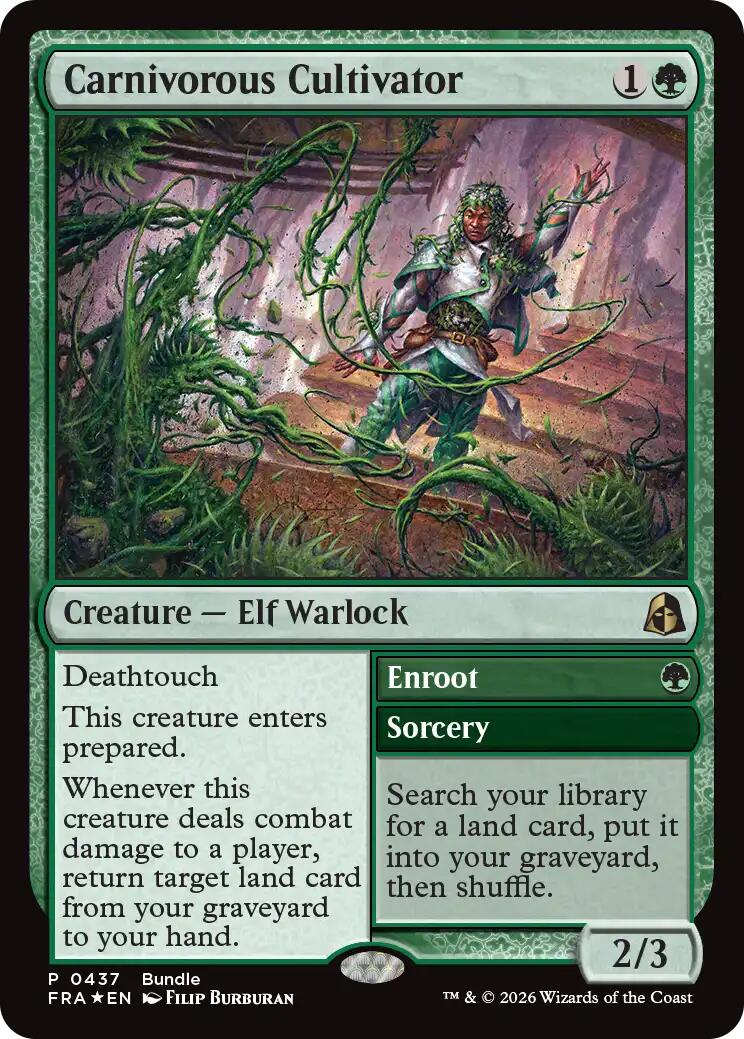 Carnivorous Cultivator (Bundle) [Reality Fracture Promos] | Multizone: Comics And Games