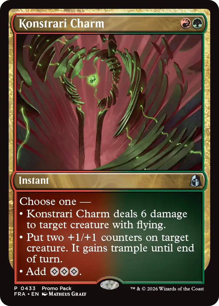 Konstrari Charm [Reality Fracture Promos] | Multizone: Comics And Games