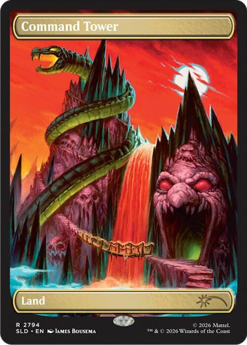 Command Tower (2794) [Secret Lair Drop Series] MTG Single Magic: The Gathering  | Multizone: Comics And Games
