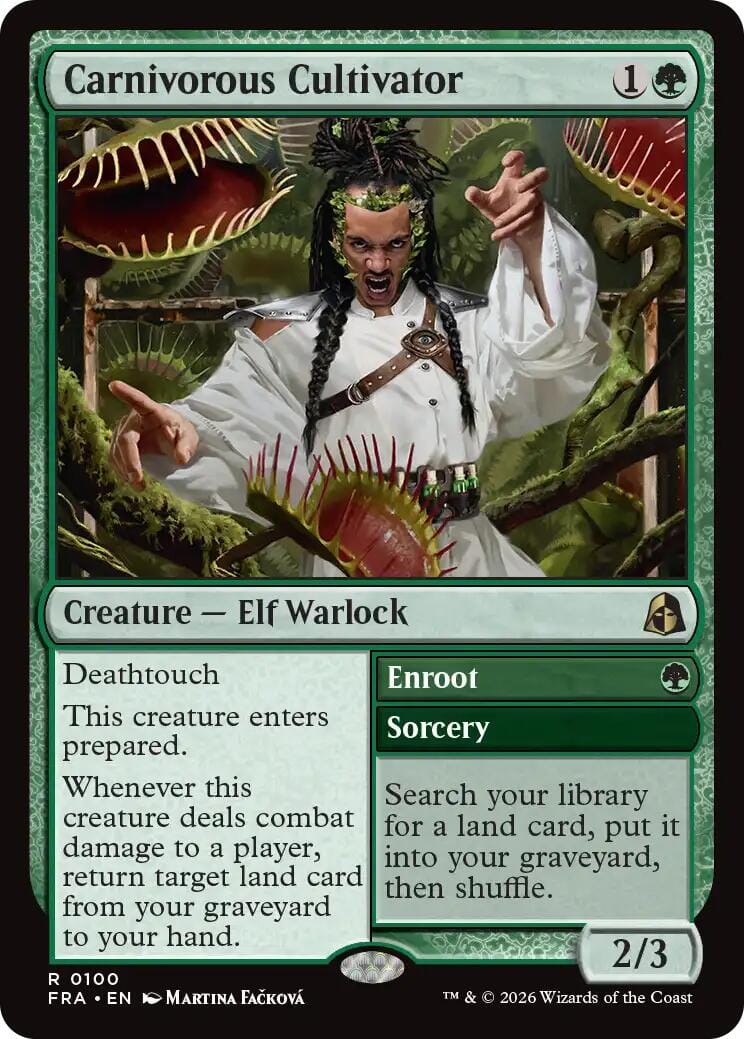 Carnivorous Cultivator [Reality Fracture] MTG Single Magic: The Gathering  | Multizone: Comics And Games