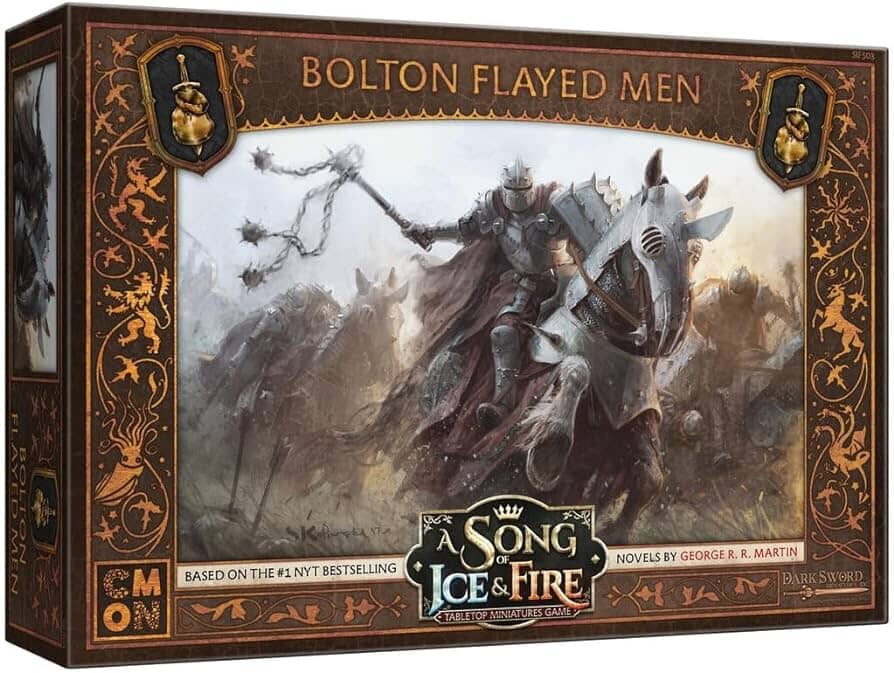 A Song of Ice & Fire: Bolton Flayed Men Miniatures CMON  | Multizone: Comics And Games