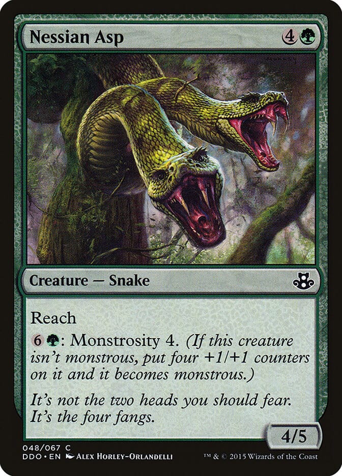 Nessian Asp [Duel Decks: Elspeth vs. Kiora] MTG Single Magic: The Gathering  | Multizone: Comics And Games