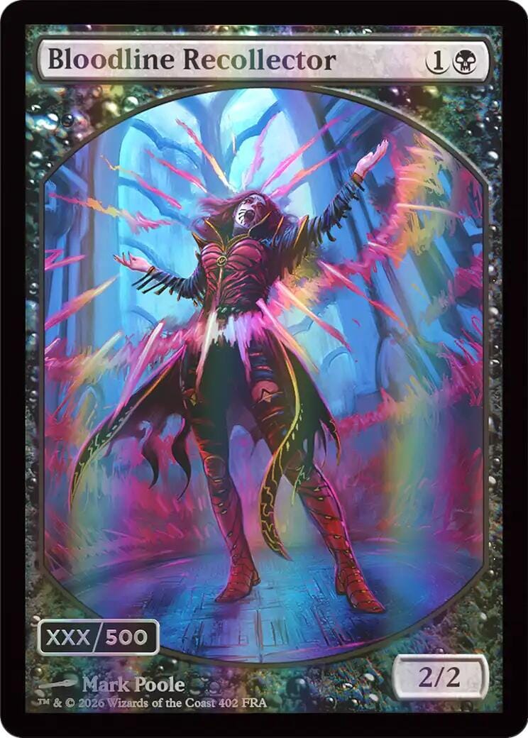 Bloodline Recollector (Retro Frame) (Serial Numbered) (Double Rainbow Foil) [Reality Fracture] MTG Single Magic: The Gathering  | Multizone: Comics And Games