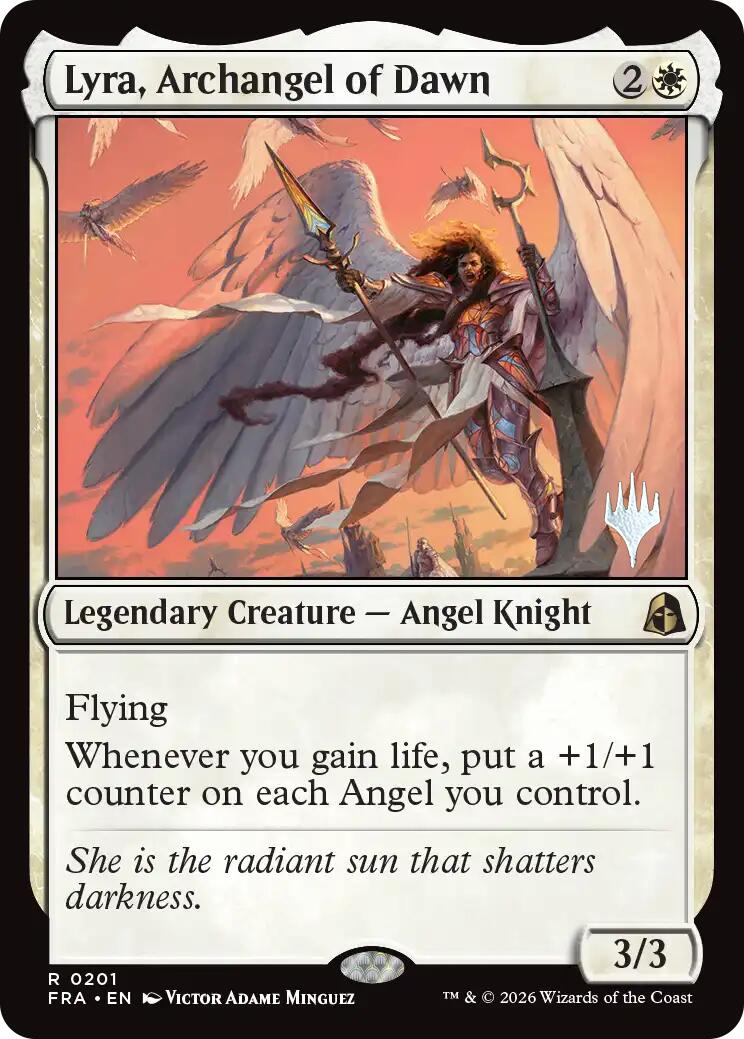 Lyra, Archangel of Dawn [Reality Fracture Promos] | Multizone: Comics And Games