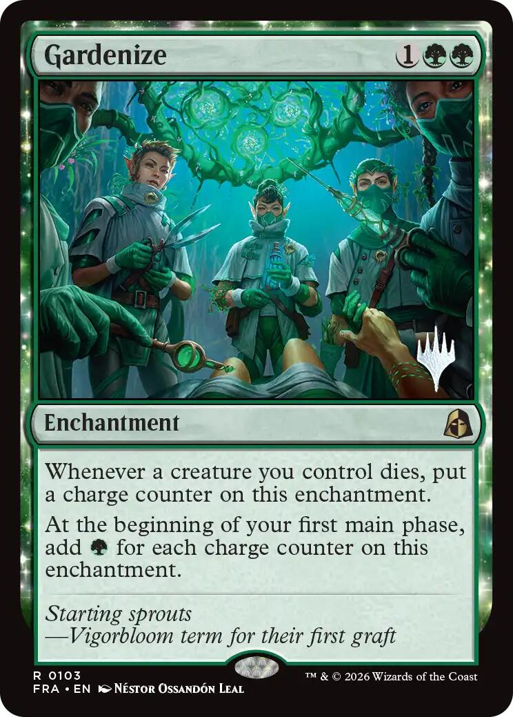 Gardenize [Reality Fracture Promos] | Multizone: Comics And Games