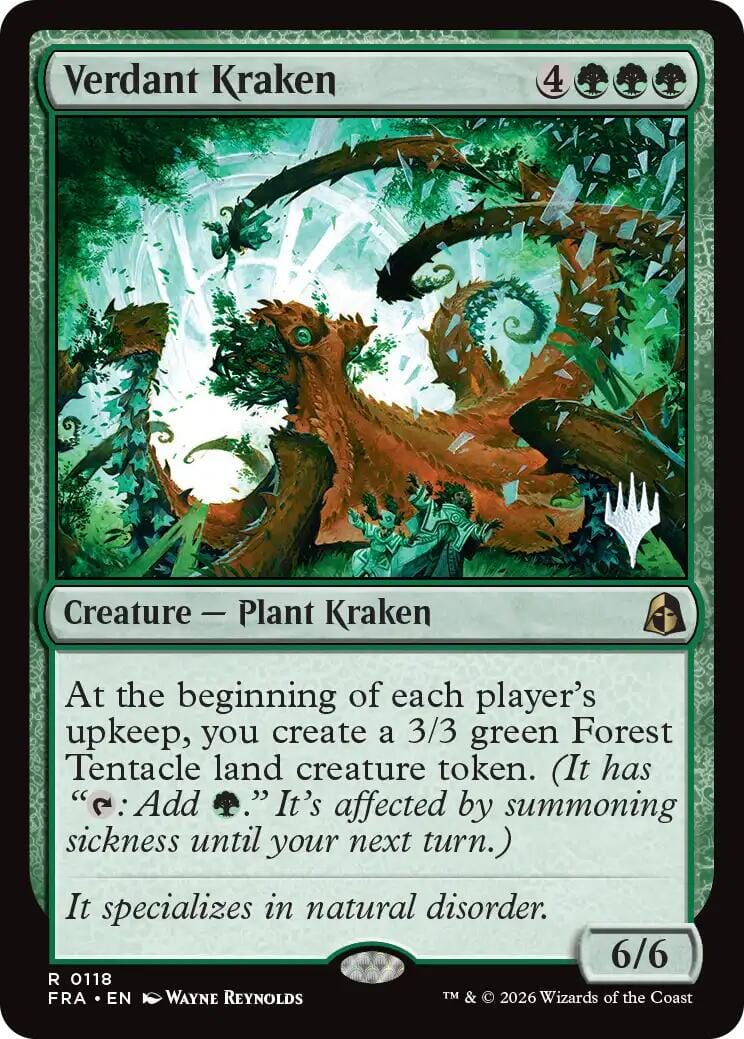 Verdant Kraken [Reality Fracture Promos] MTG Single Magic: The Gathering  | Multizone: Comics And Games