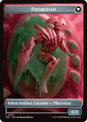 Phyrexian // Incubator Double-Sided Token [Reality Fracture Commander Tokens] | Multizone: Comics And Games
