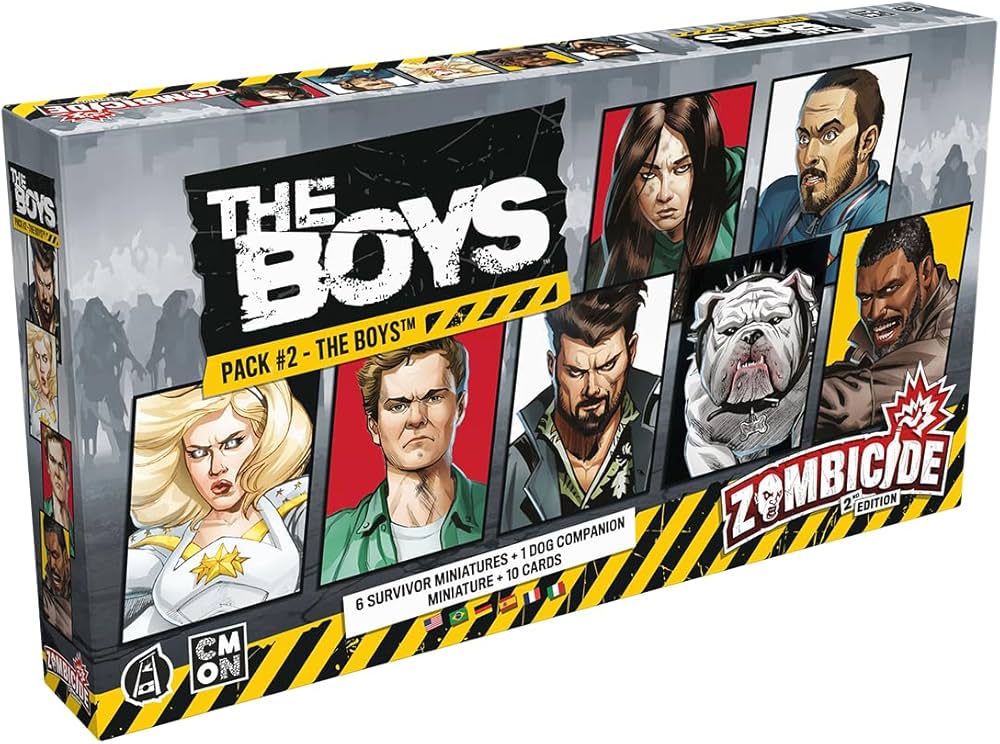 Zombicide 2nd Edition: The Boys pack #2: The Boys | Multizone: Comics And Games