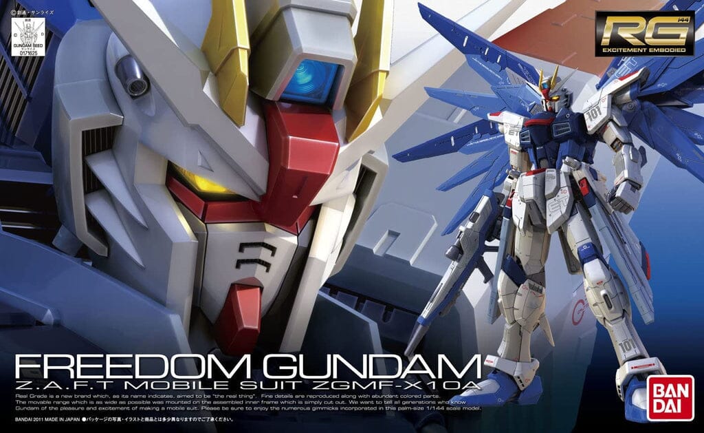 RG 1/144 #05 Freedom Gundam Model Kit Bandai  | Multizone: Comics And Games