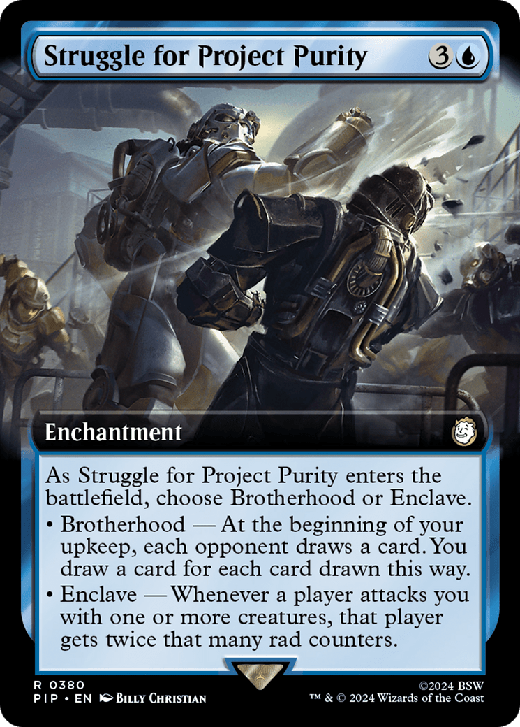 Struggle for Project Purity (Extended Art) [Fallout] MTG Single Magic: The Gathering  | Multizone: Comics And Games