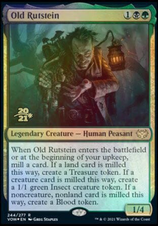 Old Rutstein [Innistrad: Crimson Vow Prerelease Promos] MTG Single Magic: The Gathering  | Multizone: Comics And Games