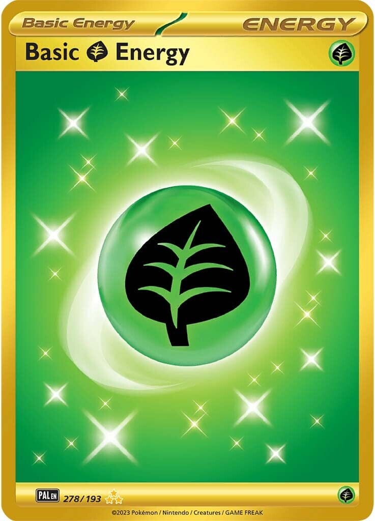 Basic Grass Energy (278/193) [Scarlet & Violet: Paldea Evolved] Pokemon Single Pokémon  | Multizone: Comics And Games