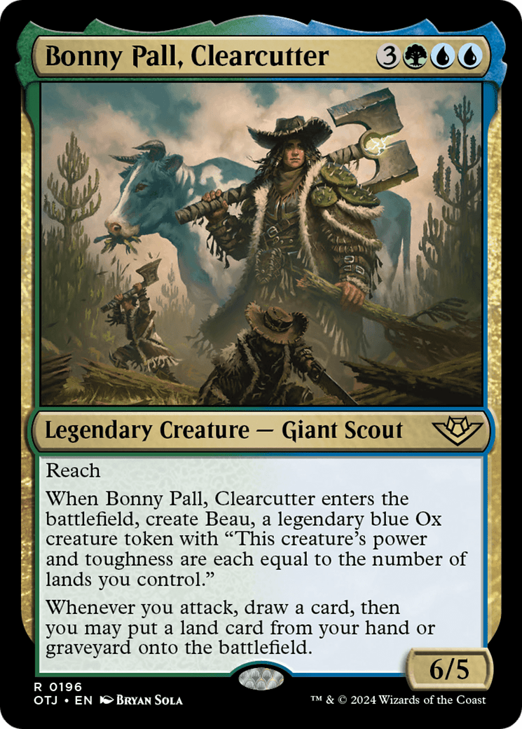 Bonny Pall, Clearcutter [Outlaws of Thunder Junction] MTG Single Magic: The Gathering  | Multizone: Comics And Games