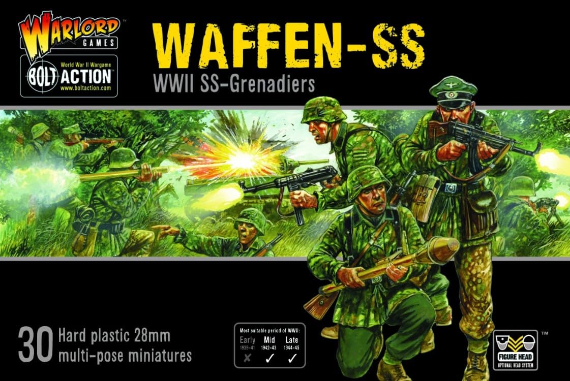 Bolt Action: Waffen-SS (30 plastic) | Multizone: Comics And Games