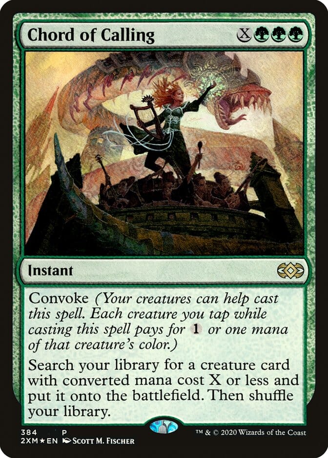 Chord of Calling [Double Masters Promos] MTG Single Magic: The Gathering  | Multizone: Comics And Games