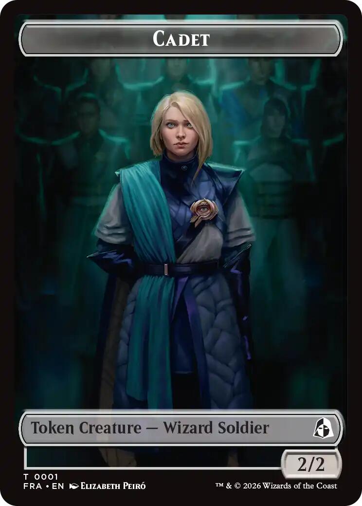 Cadet // Beast Double-Sided Token [Reality Fracture Tokens] | Multizone: Comics And Games