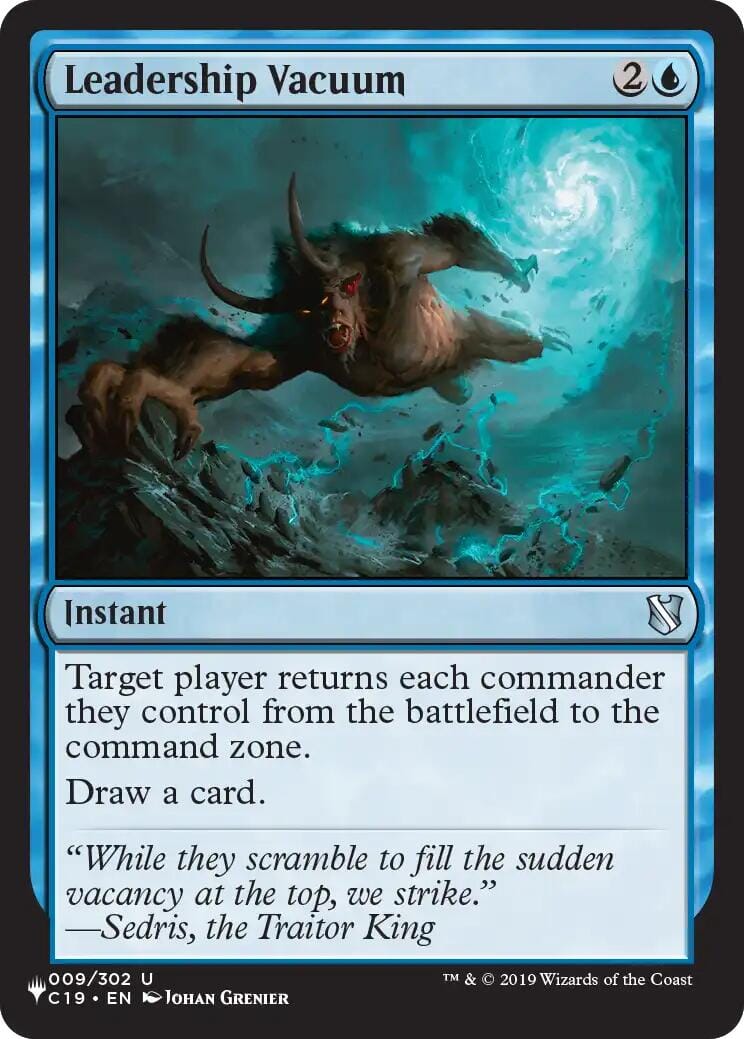 Leadership Vacuum [The List] MTG Single Magic: The Gathering  | Multizone: Comics And Games
