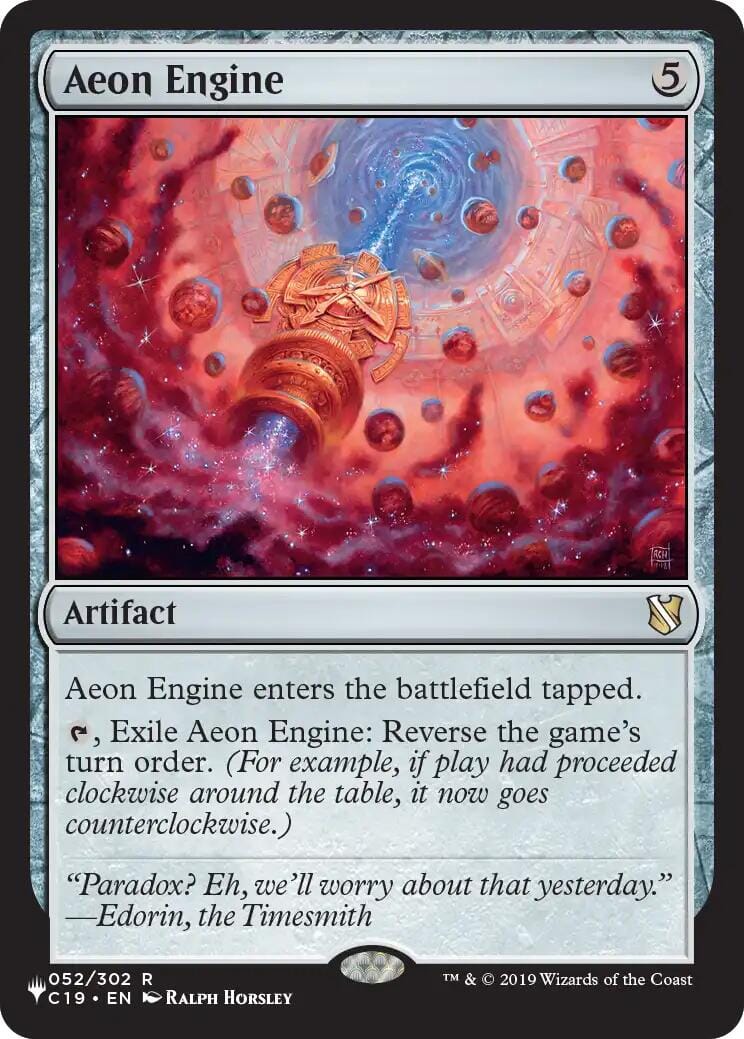 Aeon Engine [The List] MTG Single Magic: The Gathering  | Multizone: Comics And Games
