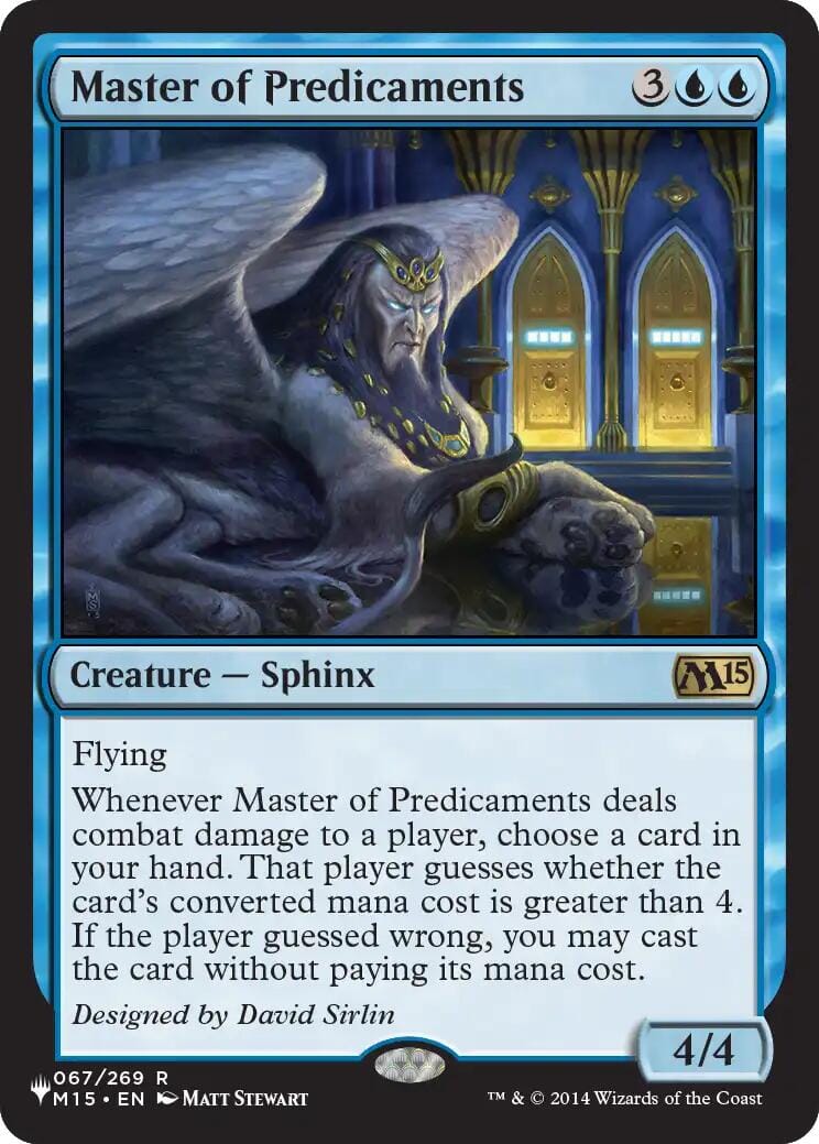 Master of Predicaments [The List] MTG Single Magic: The Gathering  | Multizone: Comics And Games