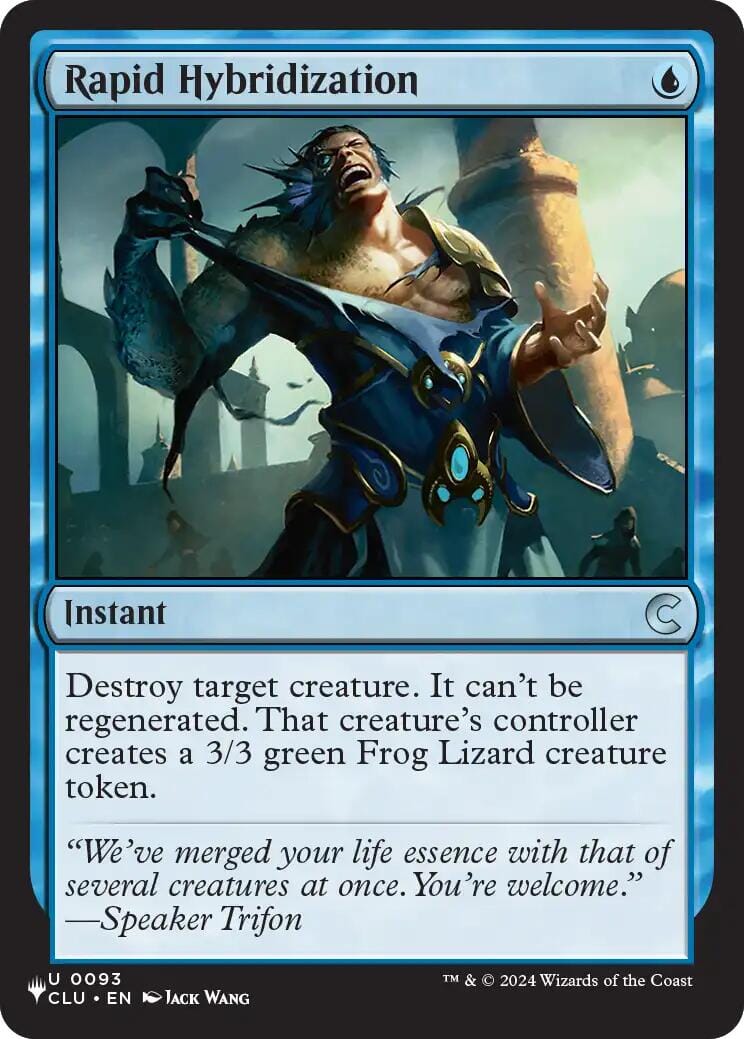 Rapid Hybridization (CLU) [The List] MTG Single Magic: The Gathering  | Multizone: Comics And Games