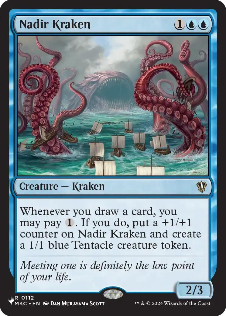 Nadir Kraken [The List] MTG Single Magic: The Gathering  | Multizone: Comics And Games