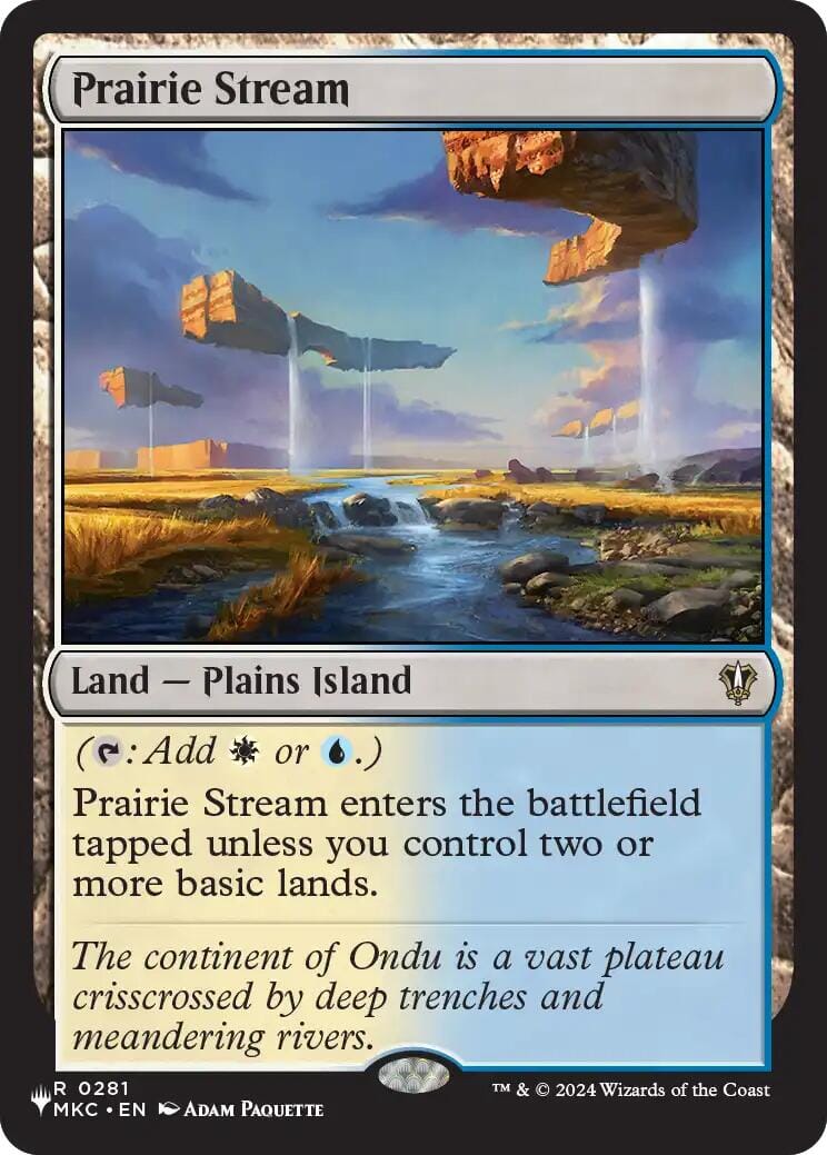 Prairie Stream [The List] MTG Single Magic: The Gathering  | Multizone: Comics And Games
