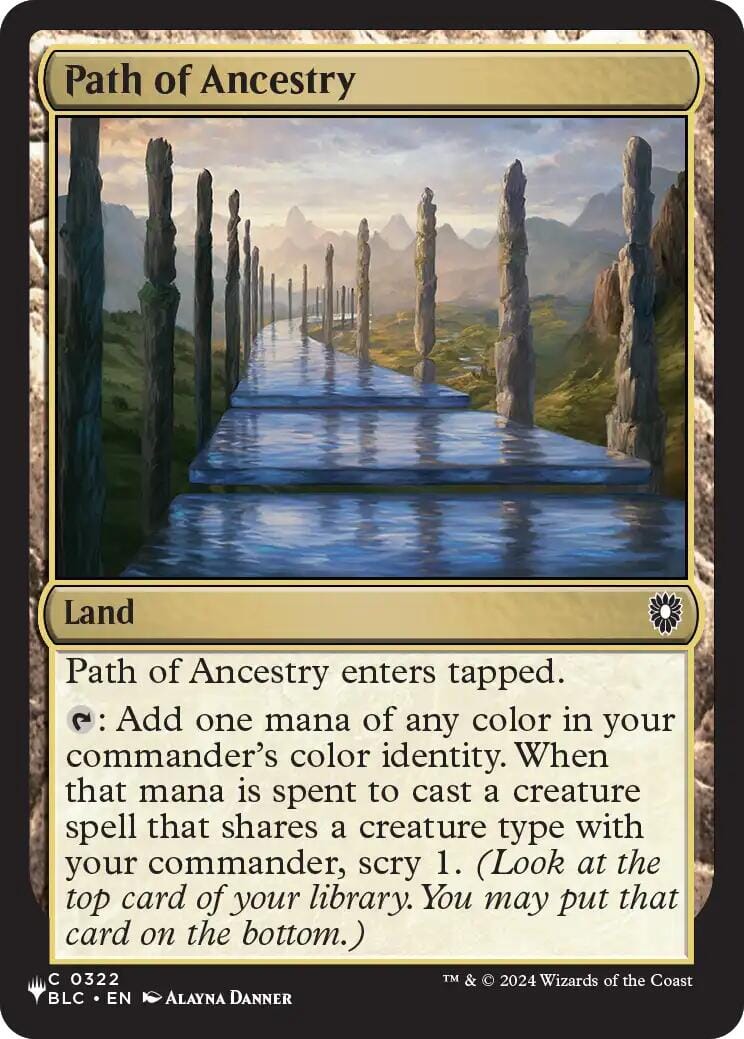 Path of Ancestry (BLC) [The List] MTG Single Magic: The Gathering  | Multizone: Comics And Games