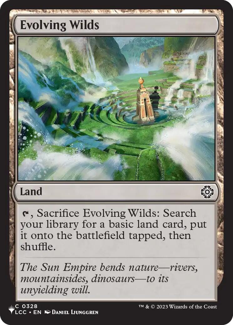Evolving Wilds (LCC) [The List] MTG Single Magic: The Gathering  | Multizone: Comics And Games