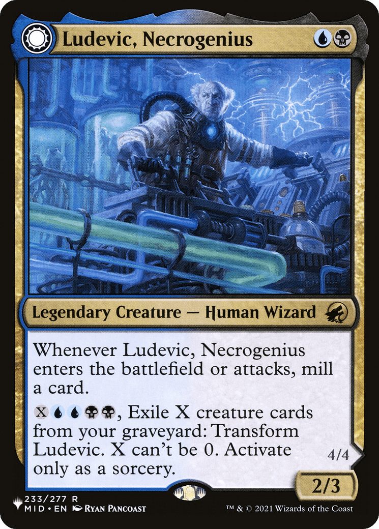 Ludevic, Necrogenius // Olag, Ludevic's Hubris [Secret Lair: From Cute to Brute] MTG Single Magic: The Gathering  | Multizone: Comics And Games