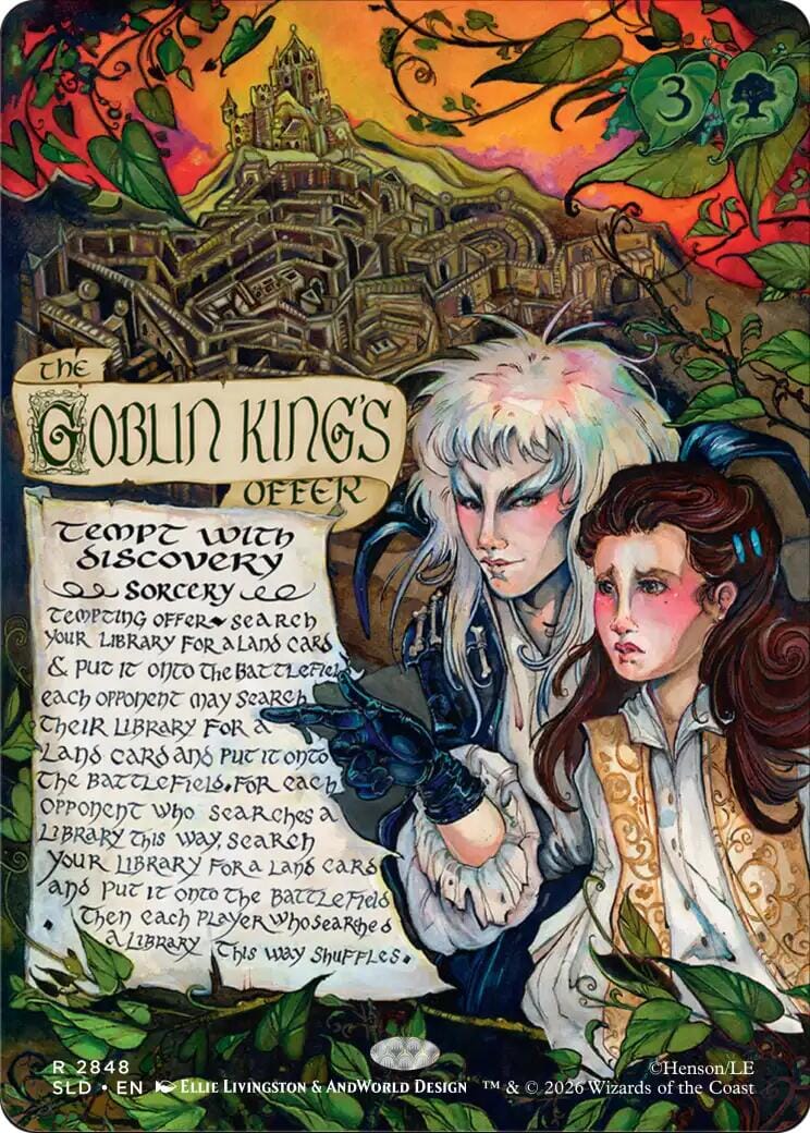 The Goblin King's Offer - Tempt with Discovery [Secret Lair Drop Series] MTG Single Magic: The Gathering  | Multizone: Comics And Games