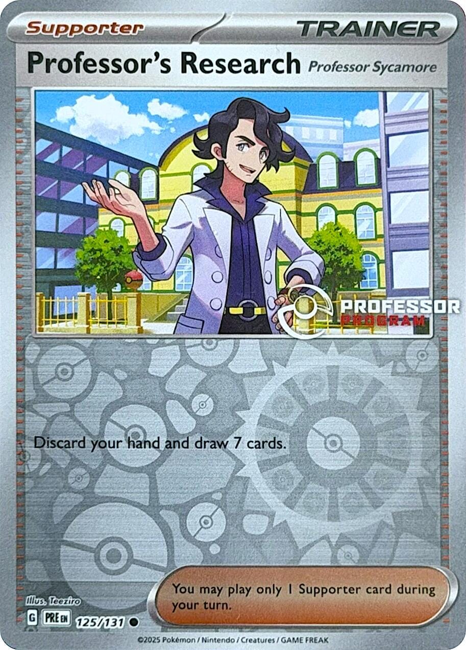 Professor's Research [Professor Sycamore] - 125/131 [Professor Program Promos] Pokemon Single Pokémon  | Multizone: Comics And Games
