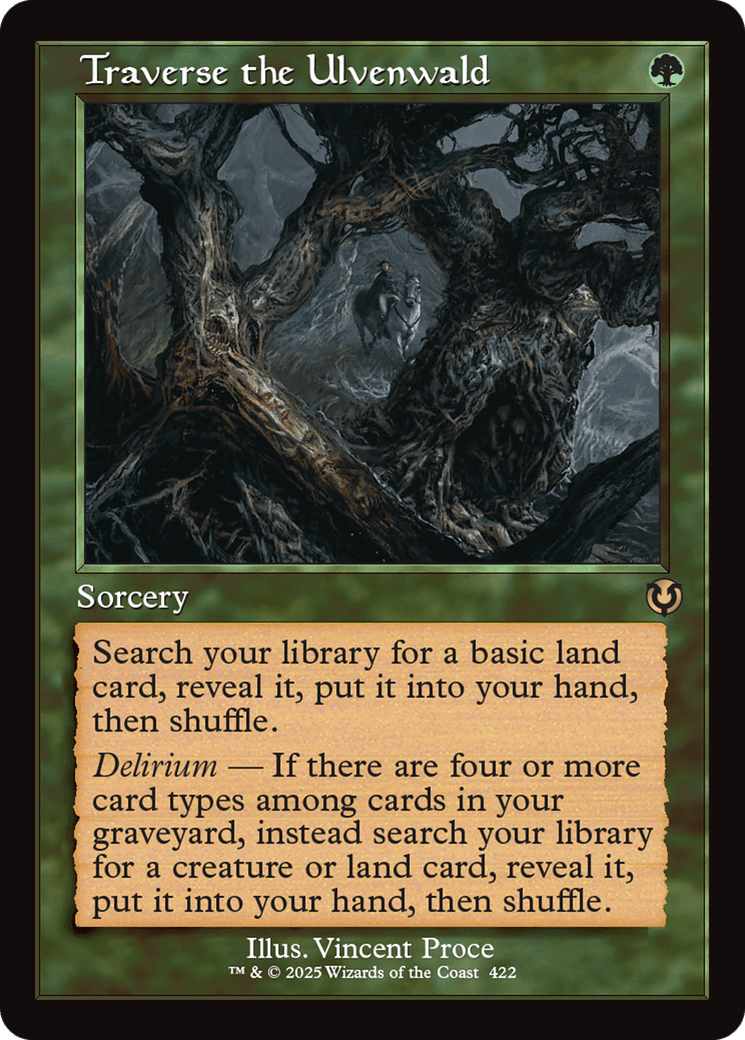 Traverse the Ulvenwald (Retro Frame) [Innistrad Remastered] MTG Single Magic: The Gathering  | Multizone: Comics And Games
