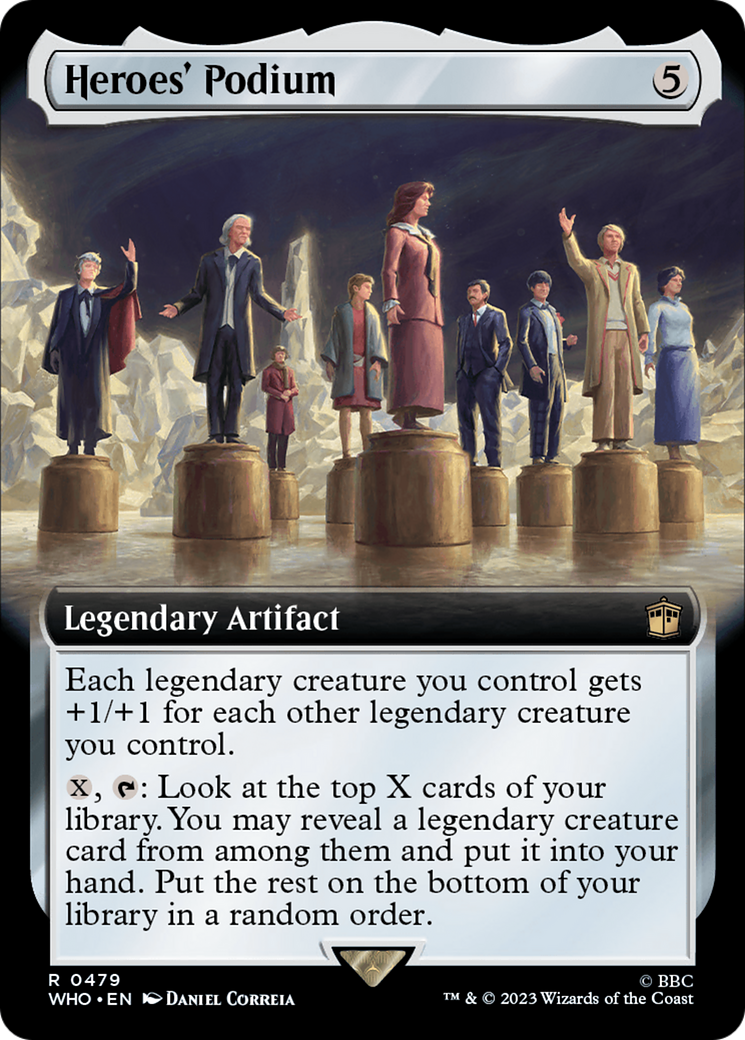 Heroes' Podium (Extended Art) [Doctor Who] | Multizone: Comics And Games