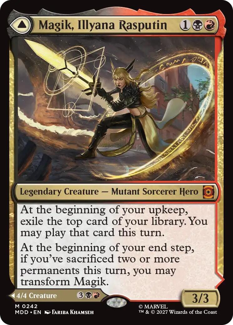 Magik, Ilyana Rasputin [Marvel: Darkhold Destiny] MTG Single Magic: The Gathering  | Multizone: Comics And Games