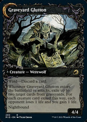 Graveyard Trespasser // Graveyard Glutton (Showcase Equinox) [Innistrad: Midnight Hunt] MTG Single Magic: The Gathering  | Multizone: Comics And Games