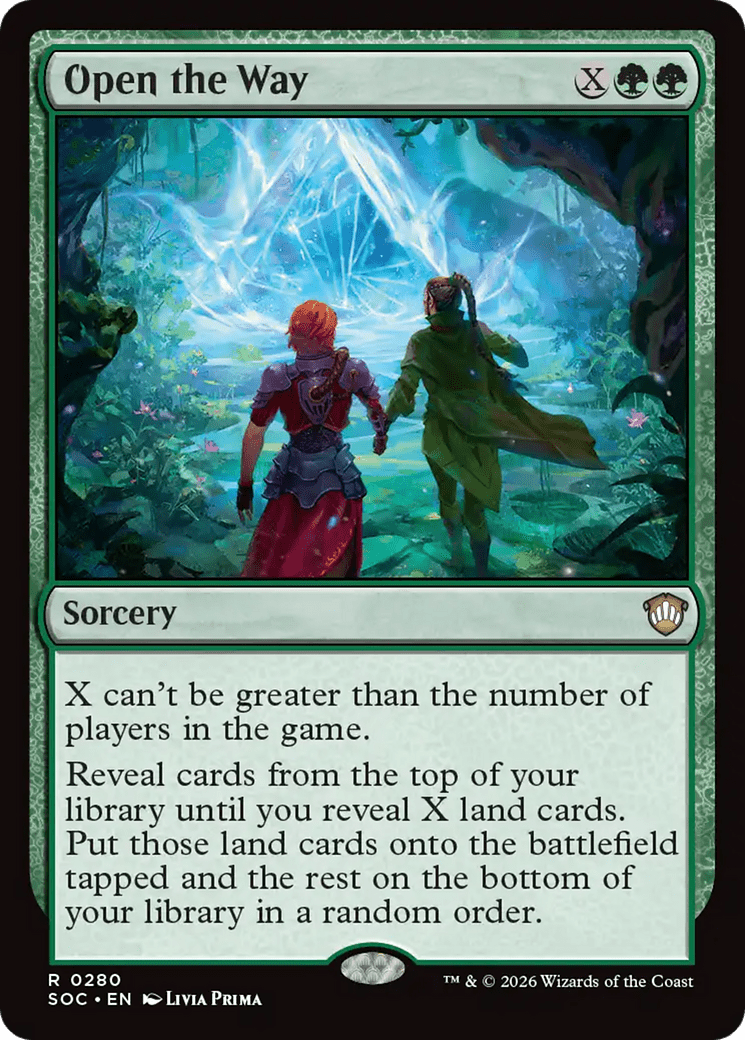 Open the Way [Secrets of Strixhaven Commander] MTG Single Magic: The Gathering  | Multizone: Comics And Games