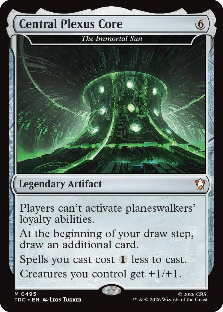 Central Plexus Core (Surge Foil) [Star Trek Commander] MTG Single Magic: The Gathering  | Multizone: Comics And Games