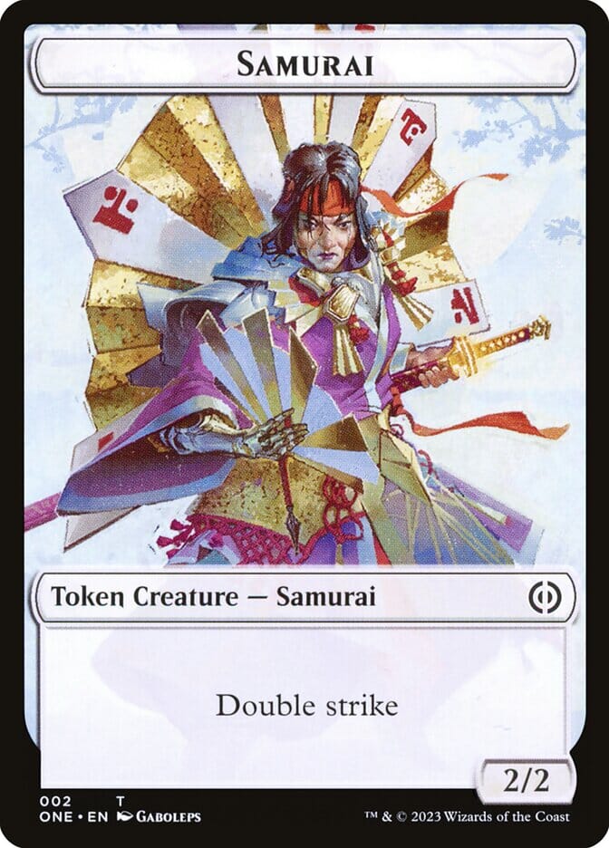 Phyrexian Goblin // Samurai Double-Sided Token [Phyrexia: All Will Be One Tokens] MTG Single Magic: The Gathering  | Multizone: Comics And Games