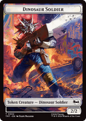 Dinosaur Soldier // Copy Double-Sided Token [Teenage Mutant Ninja Turtles Tokens] MTG Single Magic: The Gathering  | Multizone: Comics And Games