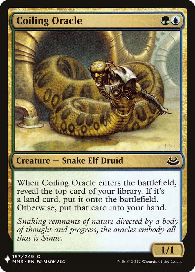 Coiling Oracle [Mystery Booster] MTG Single Magic: The Gathering  | Multizone: Comics And Games