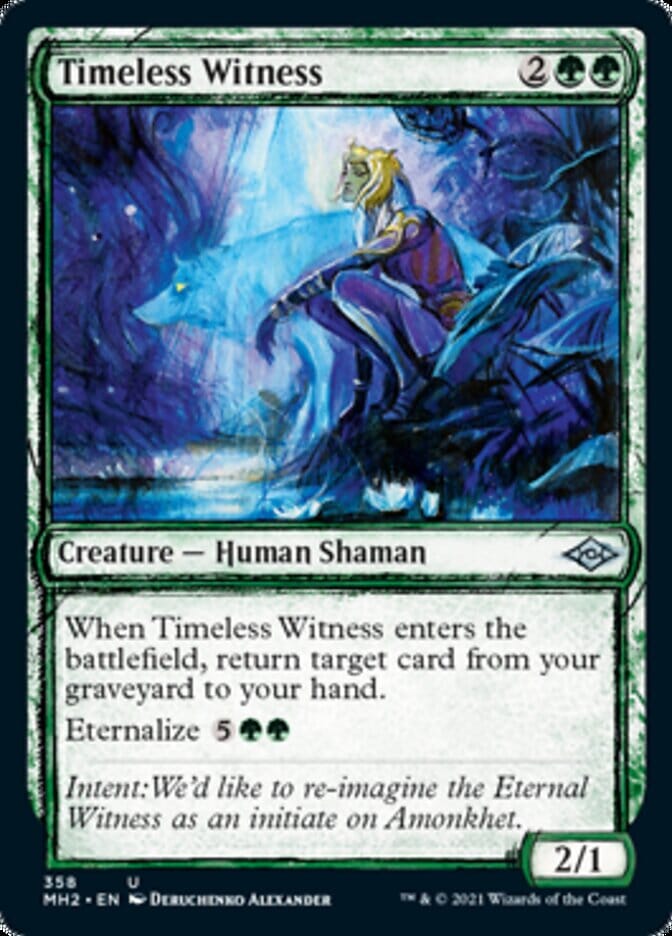 Timeless Witness (Sketch) [Modern Horizons 2] MTG Single Magic: The Gathering  | Multizone: Comics And Games