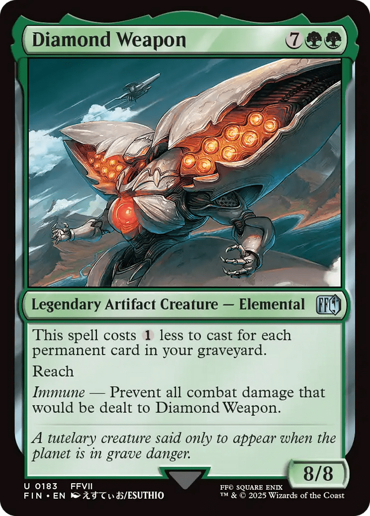 Diamond Weapon [FINAL FANTASY] MTG Single Magic: The Gathering  | Multizone: Comics And Games