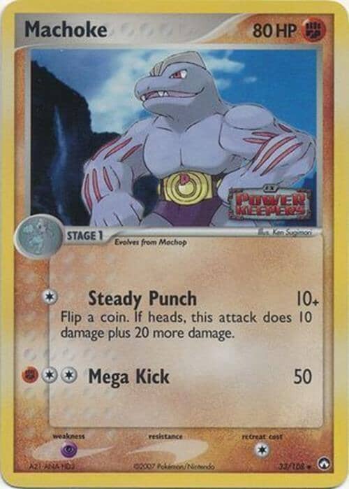 Machoke (33/108) (Stamped) [EX: Power Keepers] Pokemon Single Pokémon  | Multizone: Comics And Games