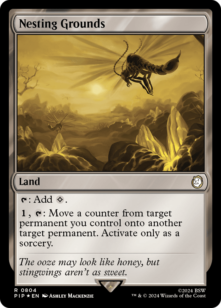 Nesting Grounds (Surge Foil) [Fallout] MTG Single Magic: The Gathering  | Multizone: Comics And Games