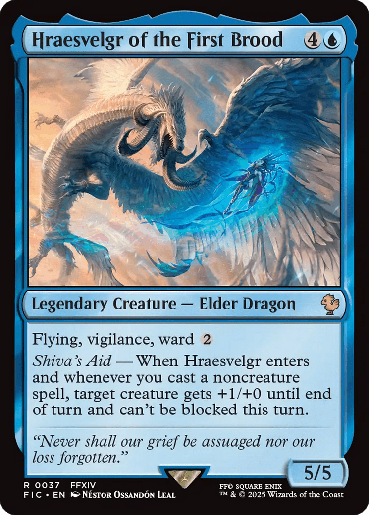Hraesvelgr of the First Brood [FINAL FANTASY Commander] MTG Single Magic: The Gathering  | Multizone: Comics And Games