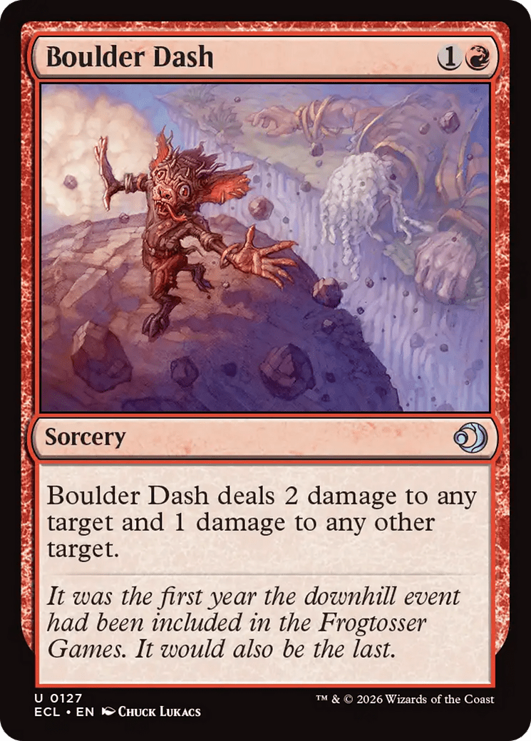 Boulder Dash [Lorwyn Eclipsed] MTG Single Magic: The Gathering  | Multizone: Comics And Games